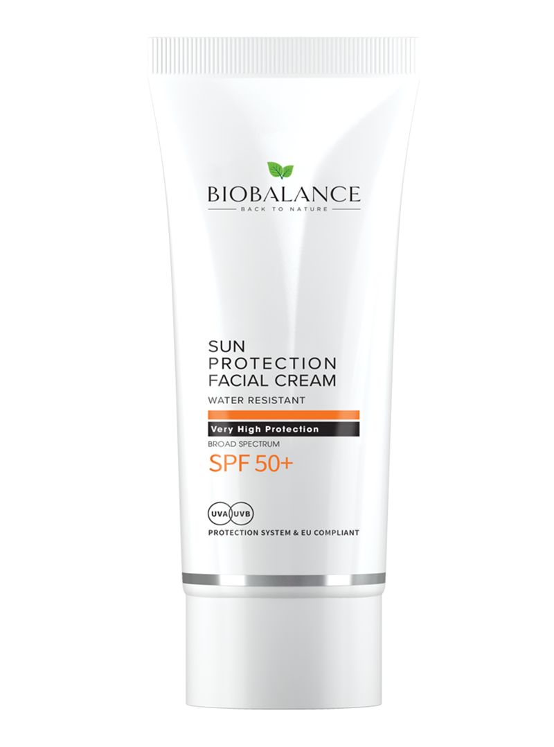 BIOBALANCE Sun protection  Facial Cream SPF 50+ UVA&UVB VERY HIGH PROTECTION  75ml